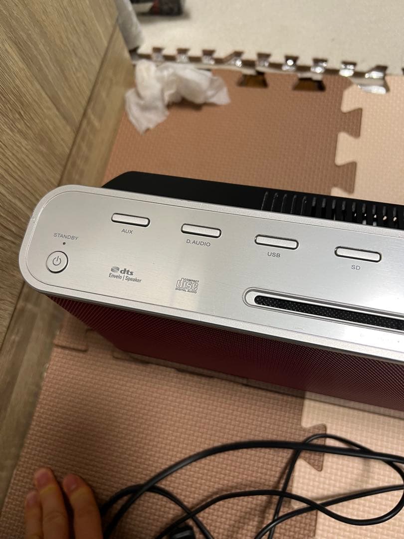 ケンウッド KENWOOD CLX-70iPod対応パーソナルシステム ピンク - メルカリ