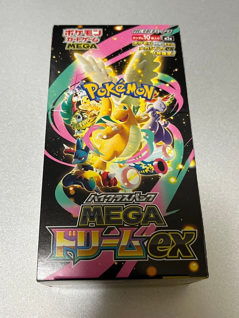 未開封 新品 シュリンクなし メガドリームex 1box ポケモンカードMEGA