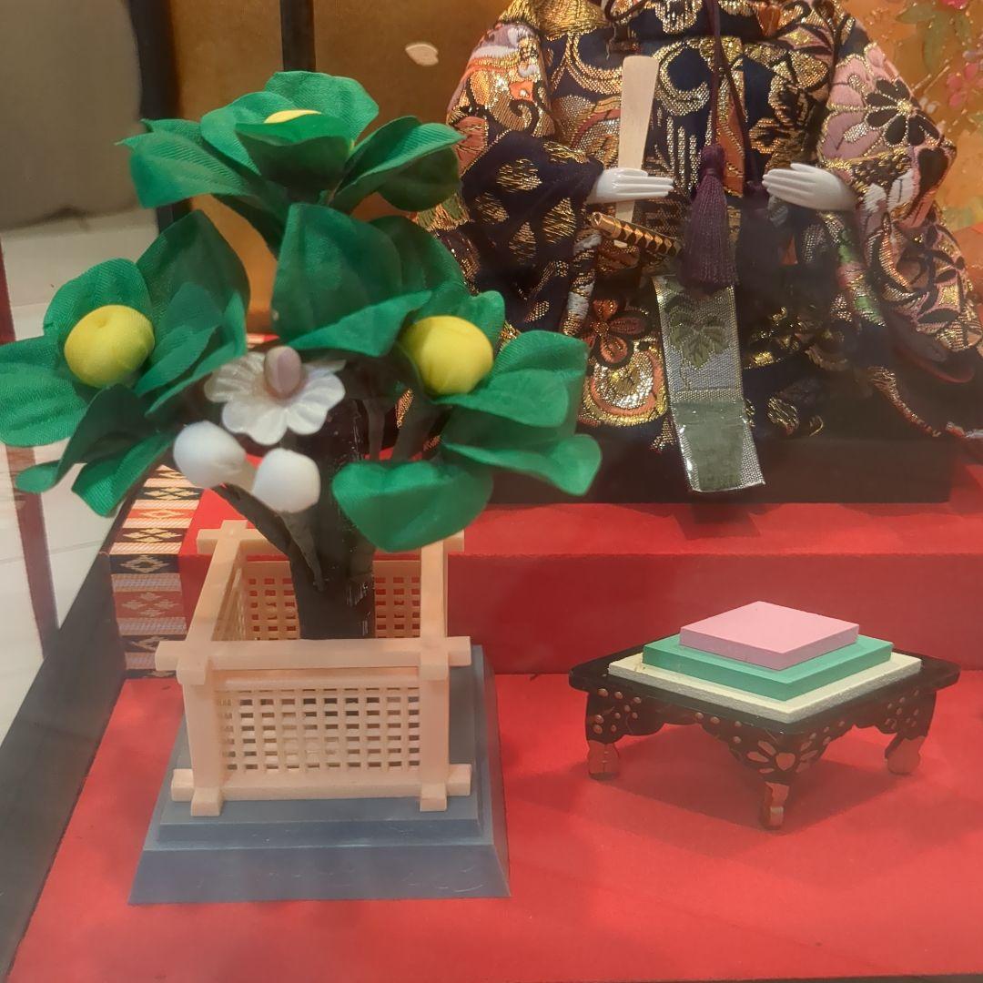 久月 よろこび雛 雛人形 お雛様 おひな様 ガラスケース 間口48cm