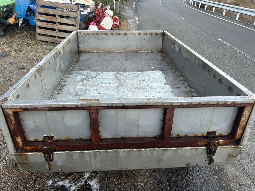 宮崎　トレーラー　油圧ダンプ　トラクター用　率引タイプ　運搬車　油圧 トラクター