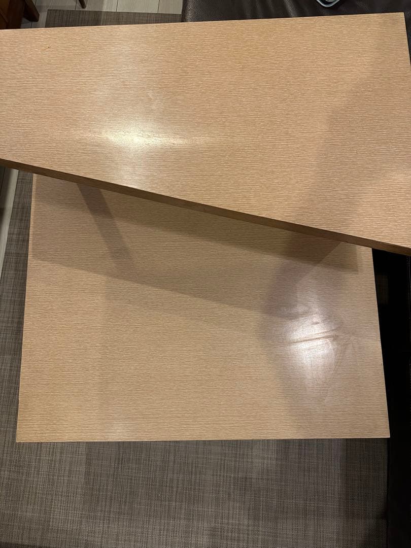 アメリカ製　50s マガジンラックテーブル ステップエンドテーブルセット