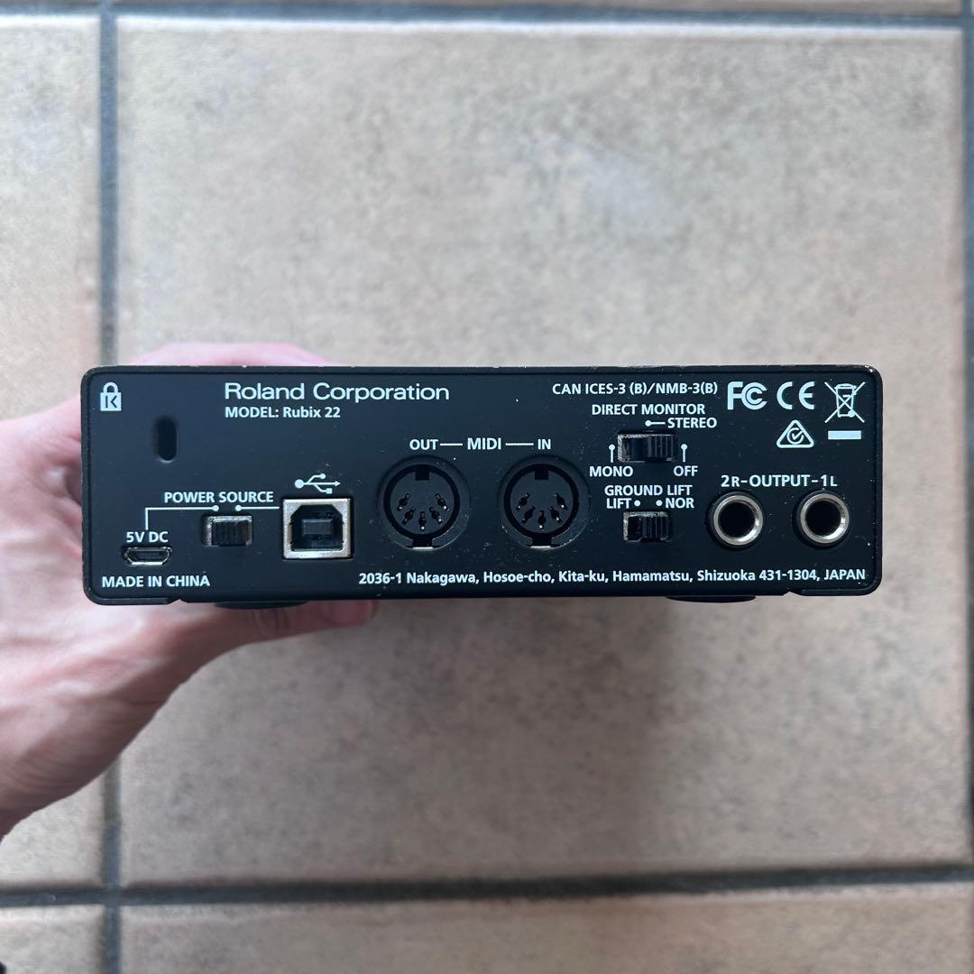 【おまけつき】Roland Rubix22 オーディオインターフェース