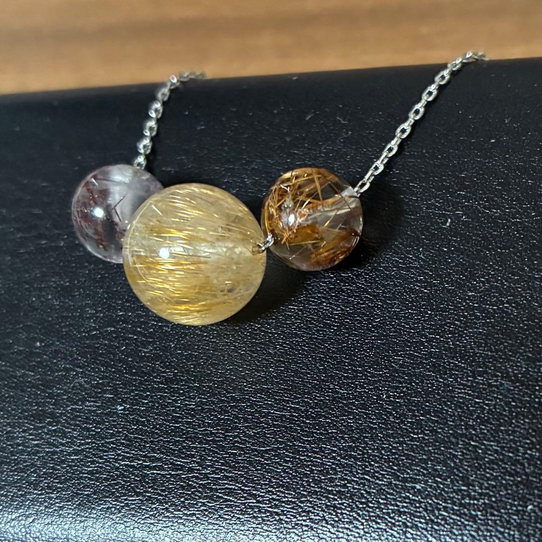 【レッドルチル３個】霊力入れてます。パワー凄すぎ！