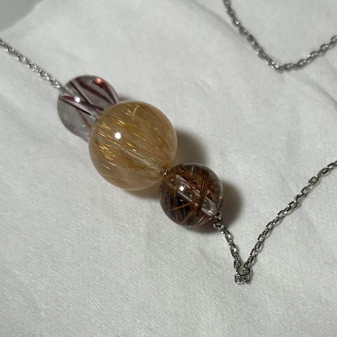 【レッドルチル３個】霊力入れてます。パワー凄すぎ！