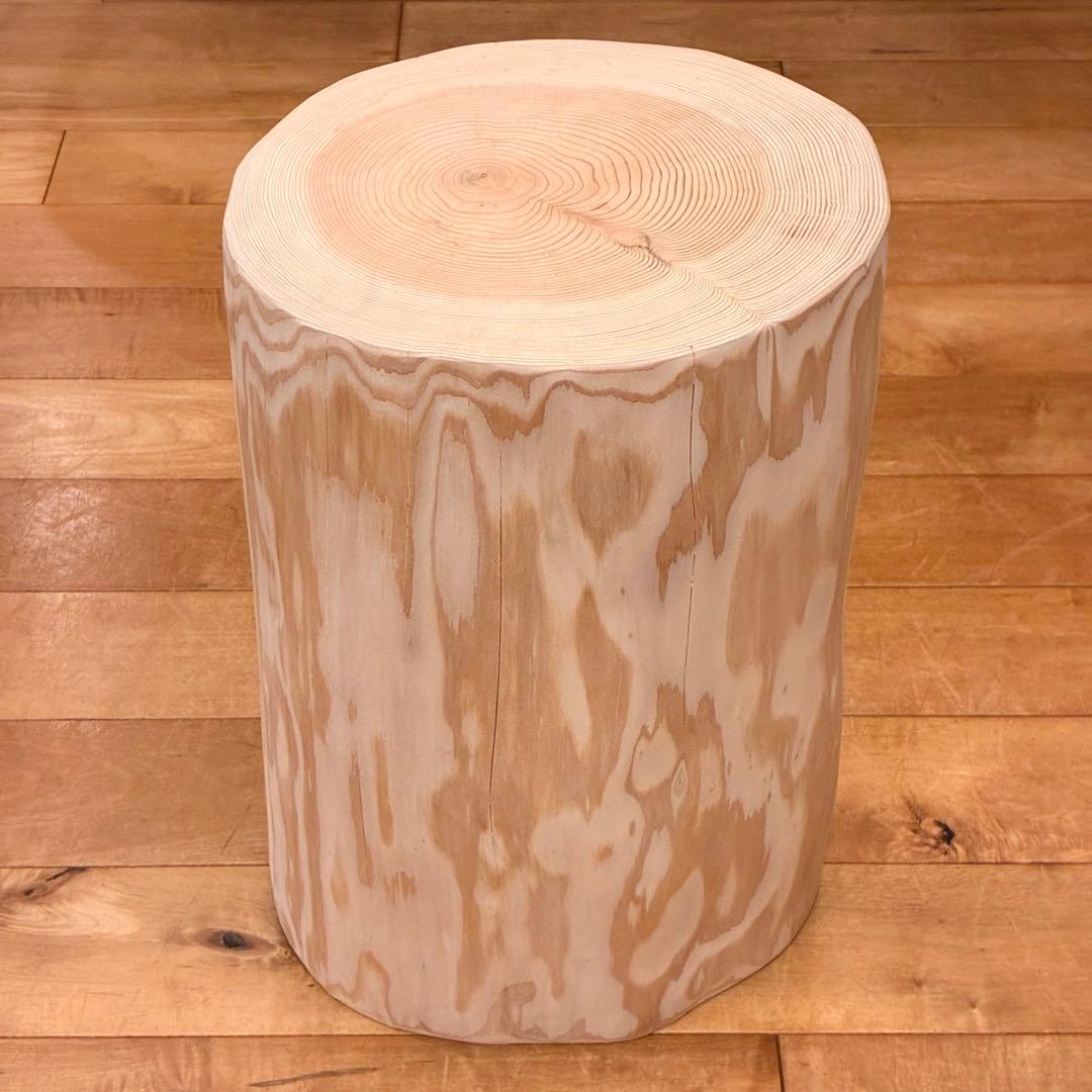 杉　丸太 スツール 椅子　No.1540