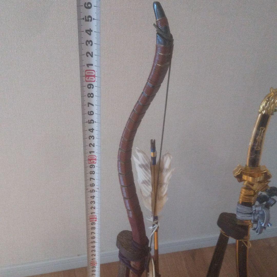 五月人形 御弓太刀飾り