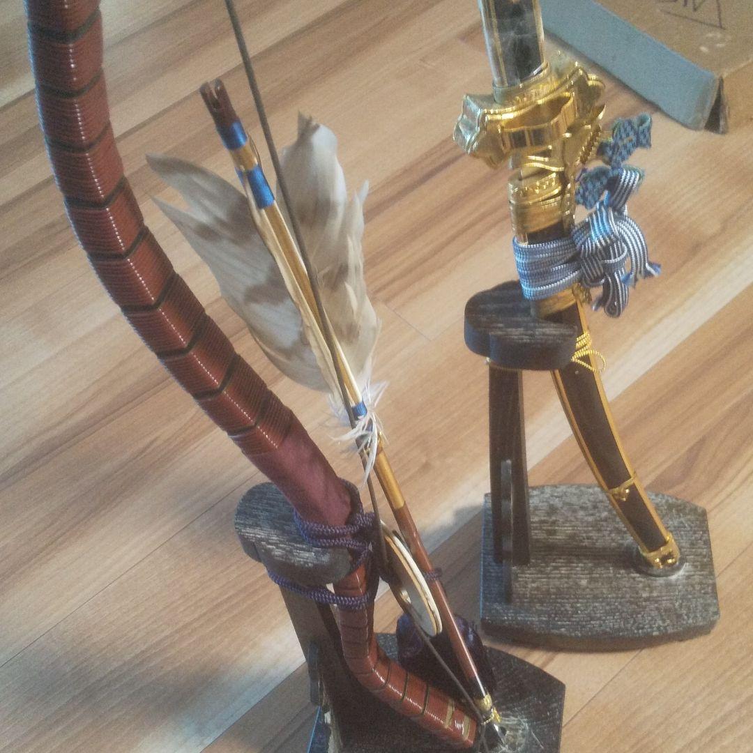 五月人形 御弓太刀飾り