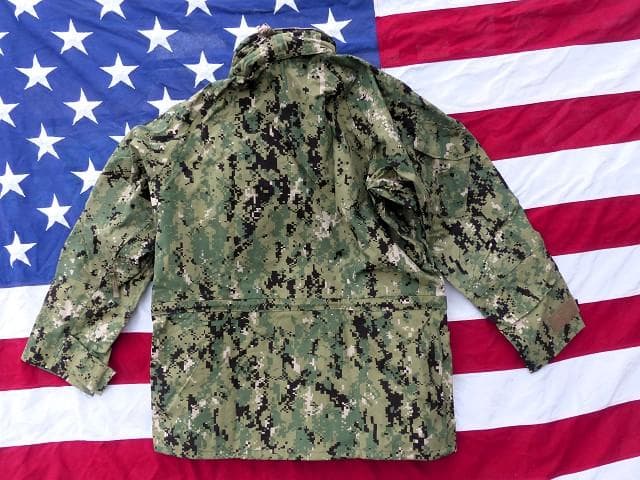 米軍実物 ゴアテックスパーカー NWU TYPEIII AOR2 M-R 398 - メルカリ