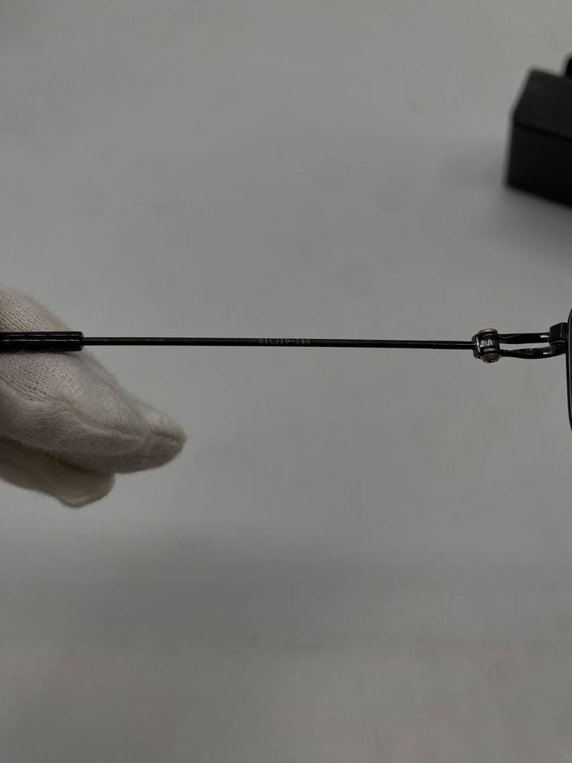 金子眼鏡 KM-35 IPBK 細身 シンプル オクタゴン（八角形）