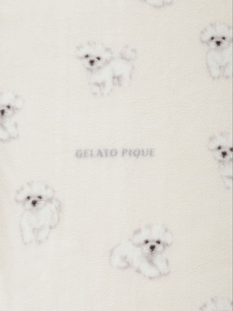 【完売】正規品♡新品未開封♡ジェラートピケ♡ドッグ柄プリント毛布♡マルチーズ