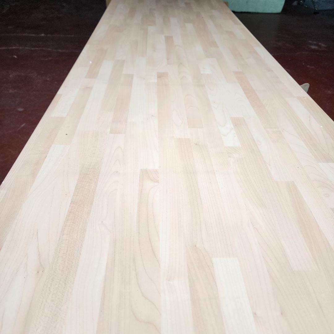 輸入 ヨーロッパ製メラミン カウンターパネルメイプル(2548×600×40㎜)