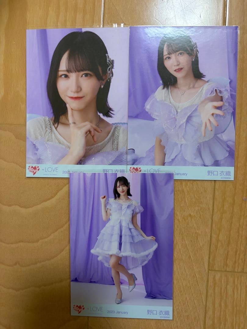 野口衣織 コンプ 妖精 5周年 生写真 イコラブ ＝LOVE - メルカリ