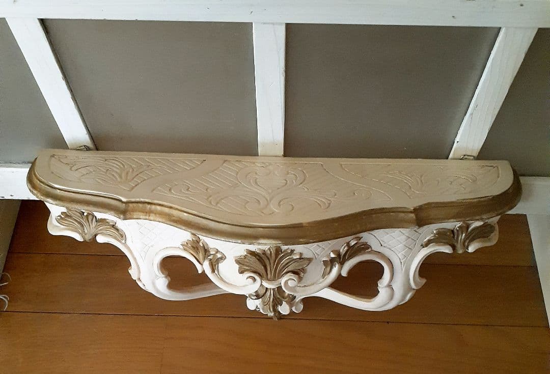 アンティーク ロココ調 コンソール ミラー