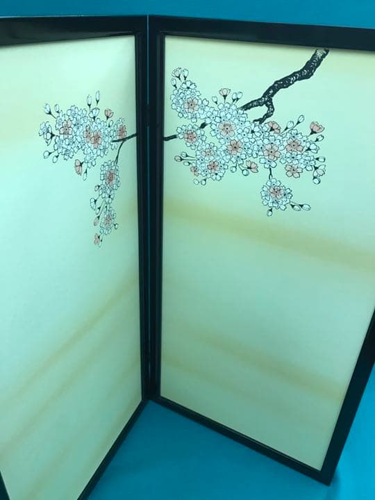 23号 駒武者 屏風