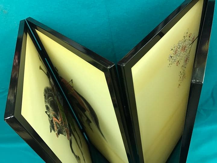 23号 駒武者 屏風