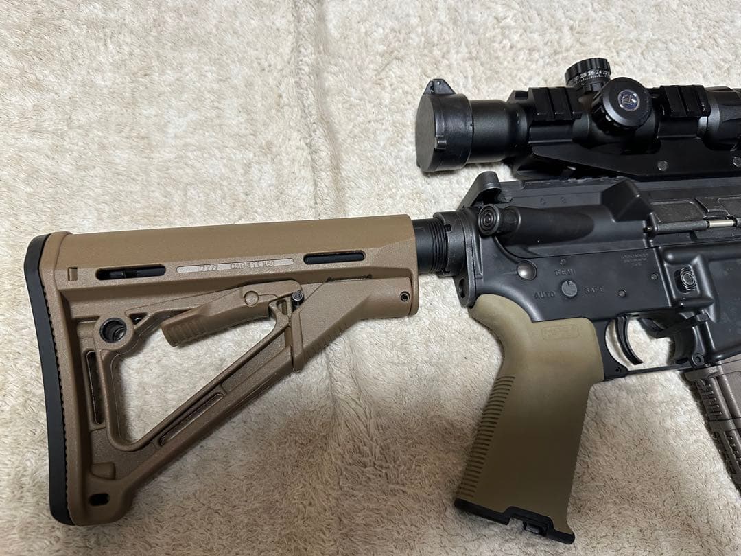 東京マルイ M4A1 MWS ガスブローバック カスタム MK18 付 属品多数