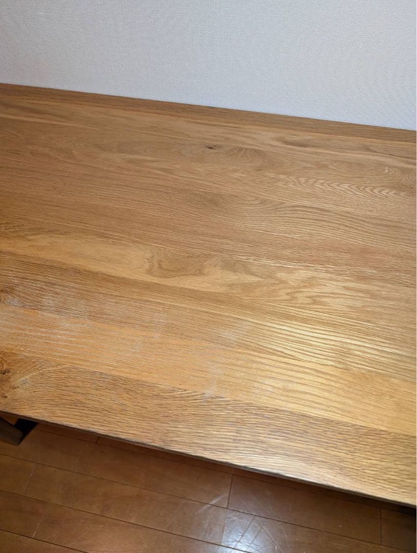 ■送料込■無印 MUJI 無垢材 木製デスク オーク材 事務デスク 学習机