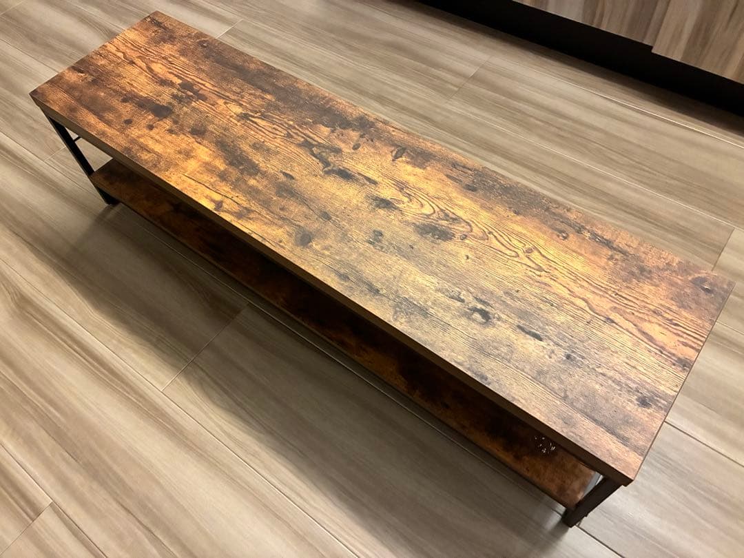 ※一宮市周辺での直接取引のみ※ミドルブラウン ローボード 幅150cm