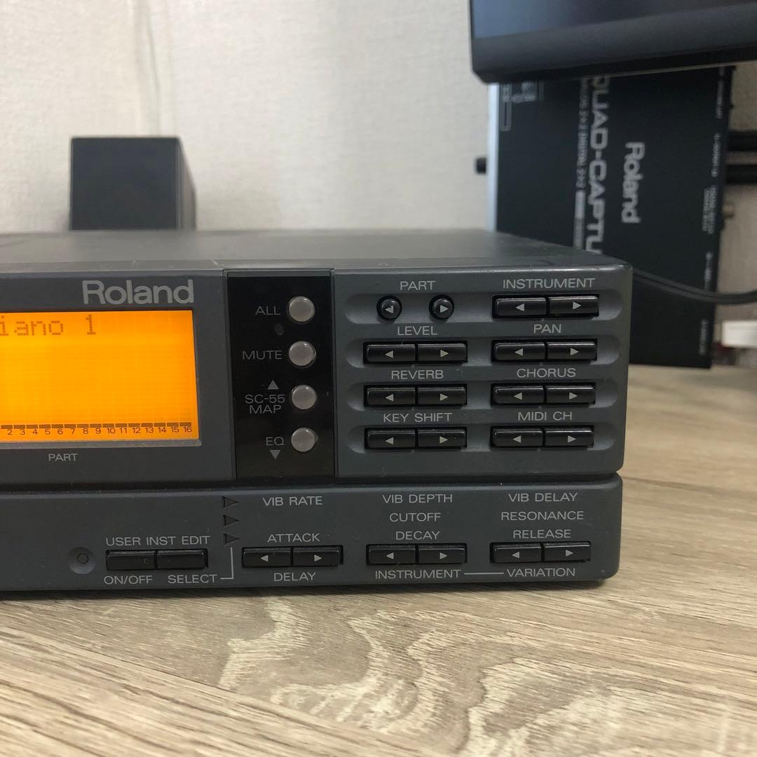 Roland SC-88 音源モジュール 名機DTM 定番 動作確認済み　レア