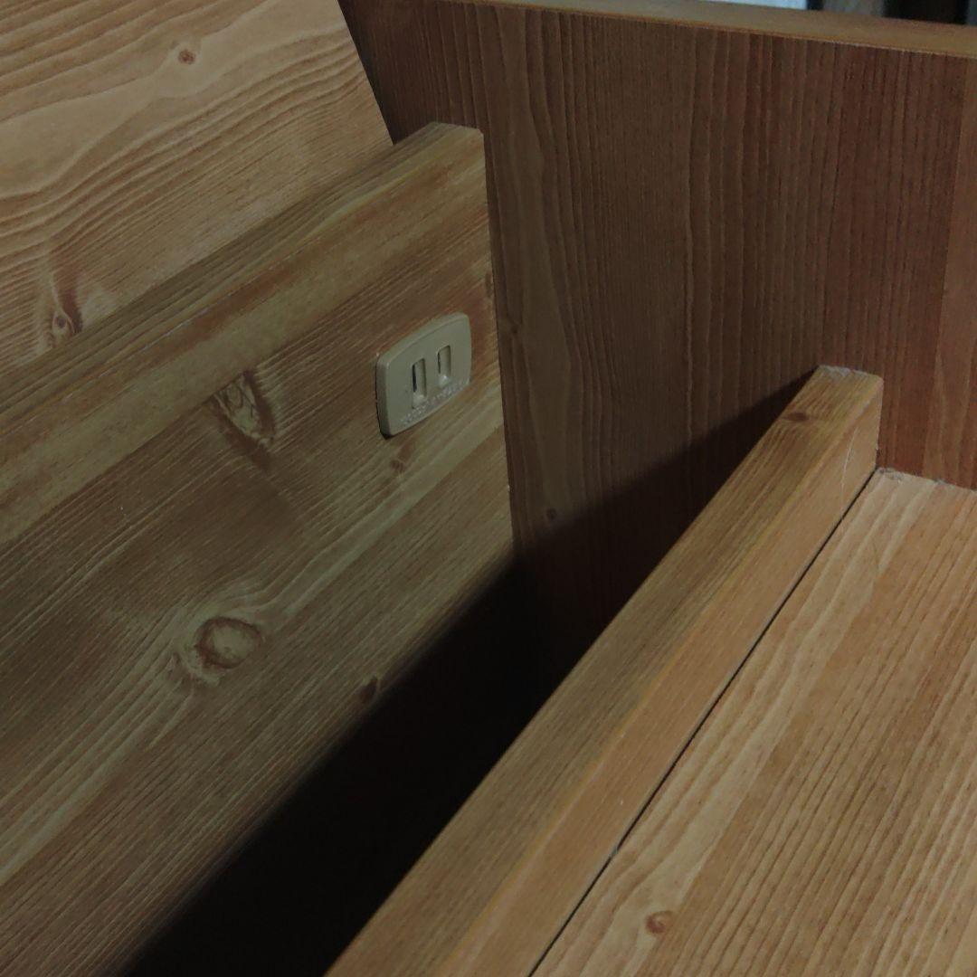 木製 ドレッサー 鏡台 化粧台 デスク