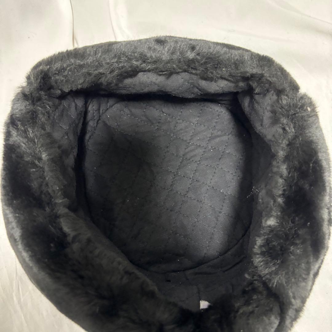 ソ連軍 ロシア軍 ウシャンカ 帽章付き フライトキャップ 防寒帽