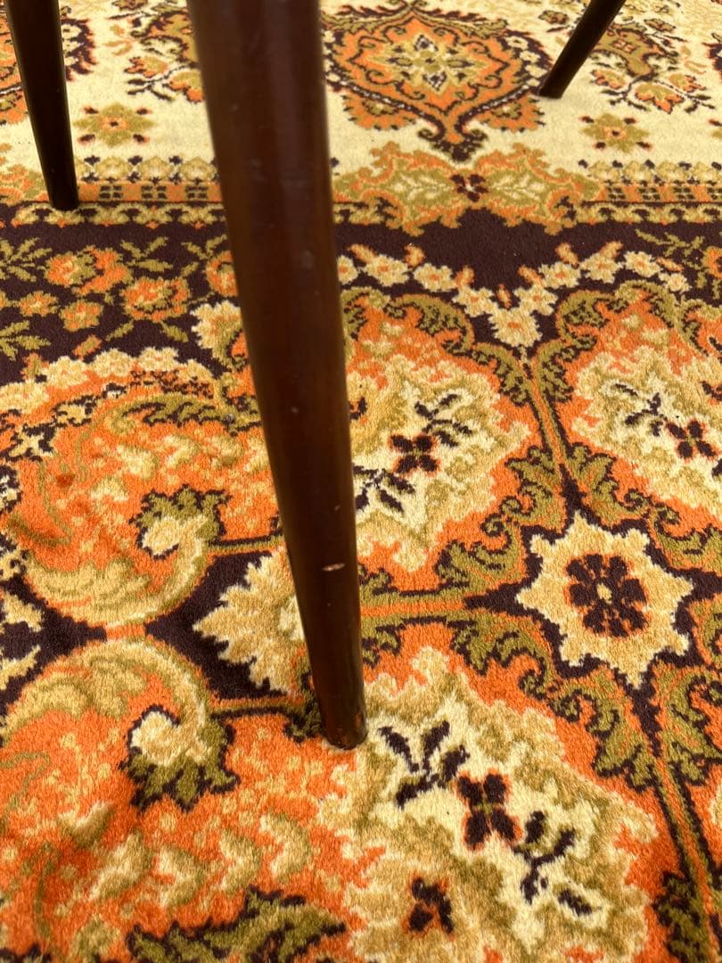 希少 HSK 飛騨産業 キツツキ アイガー サイドテーブル 昭和レトロ 当時