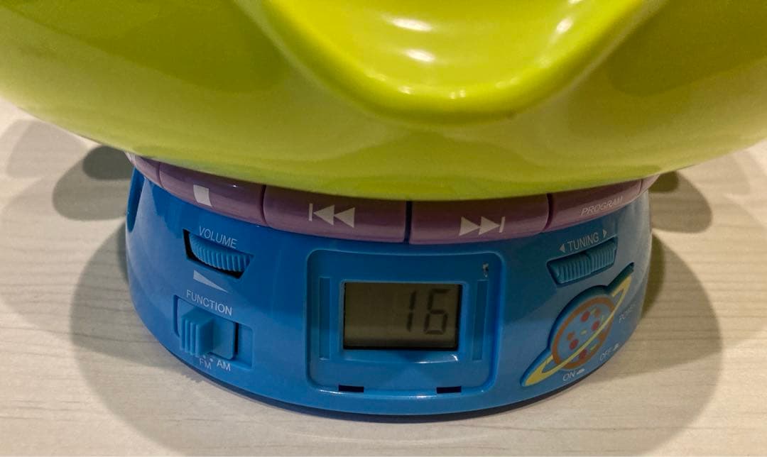 希少 廃盤品 トイストーリー リトルグリーンメン CDプレイヤー