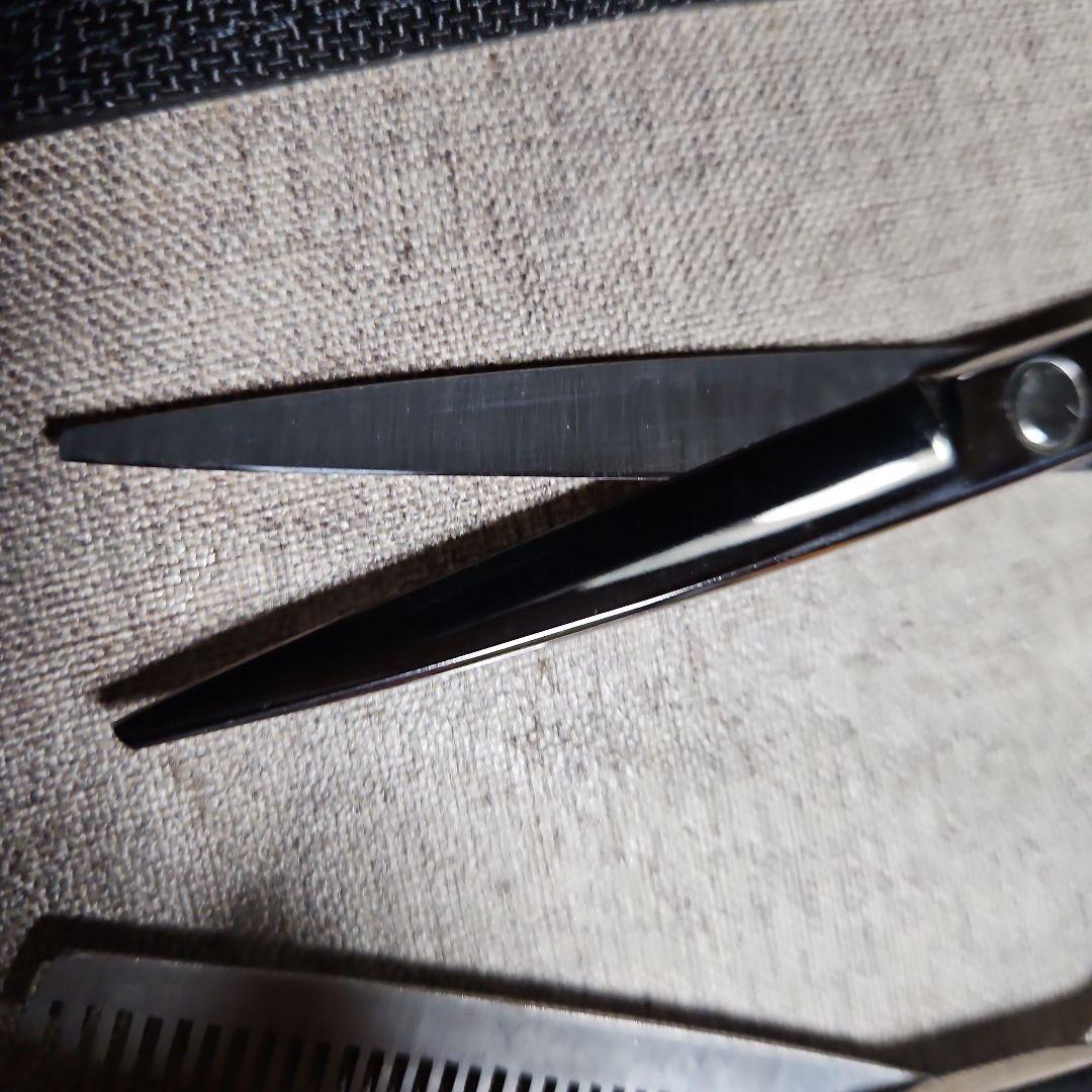 中古カットばさみ2本とケ-ス