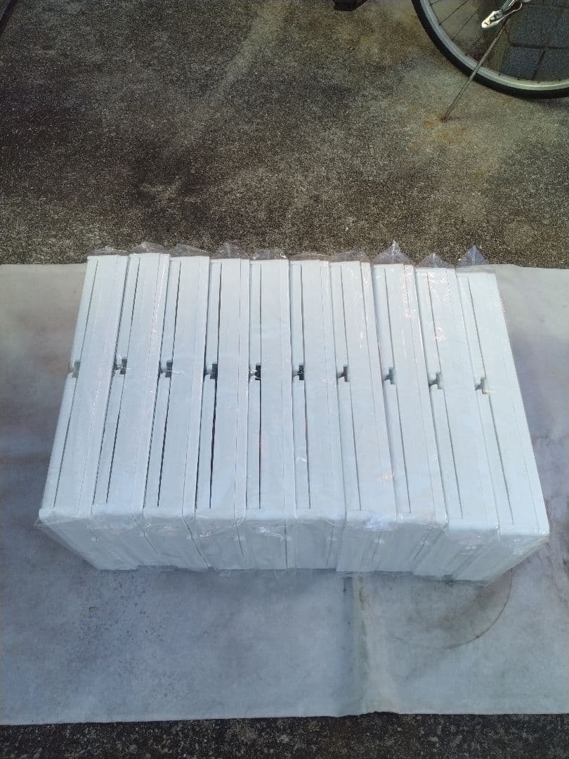 【新品】ダイソージョイントできる扉付折りたたみ収納ケース大サイズ 10個セット①