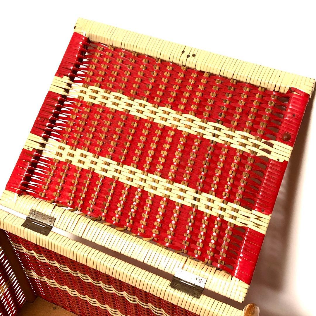 ■レトロ・多用途■ソーイングボックス・収納ボックス・衣装ボックス・ヴィンテージ