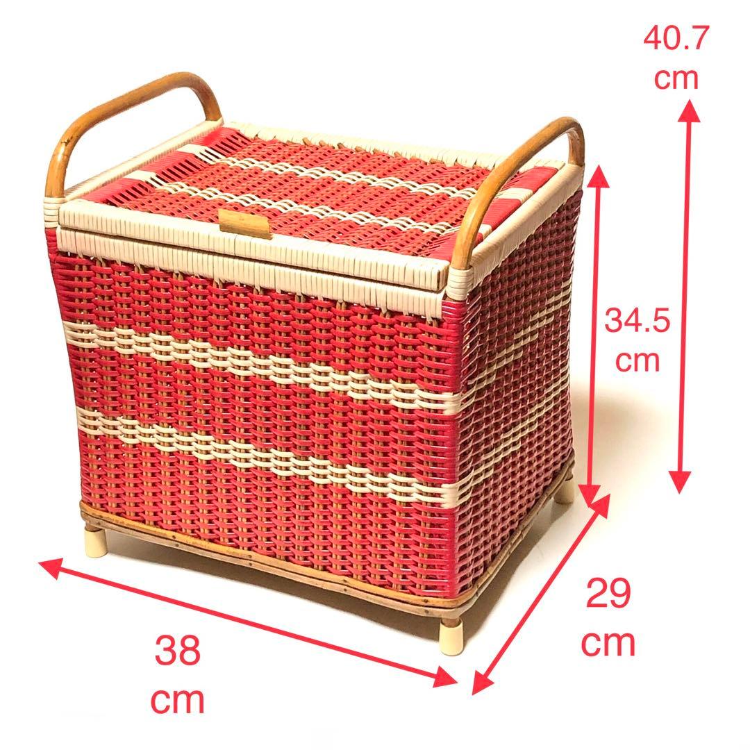 ■レトロ・多用途■ソーイングボックス・収納ボックス・衣装ボックス・ヴィンテージ