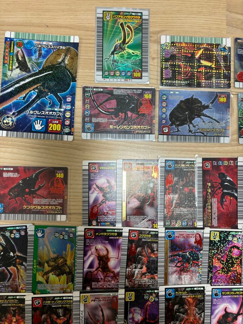 と*】様 ムシキングカード 大量 まとめ売り