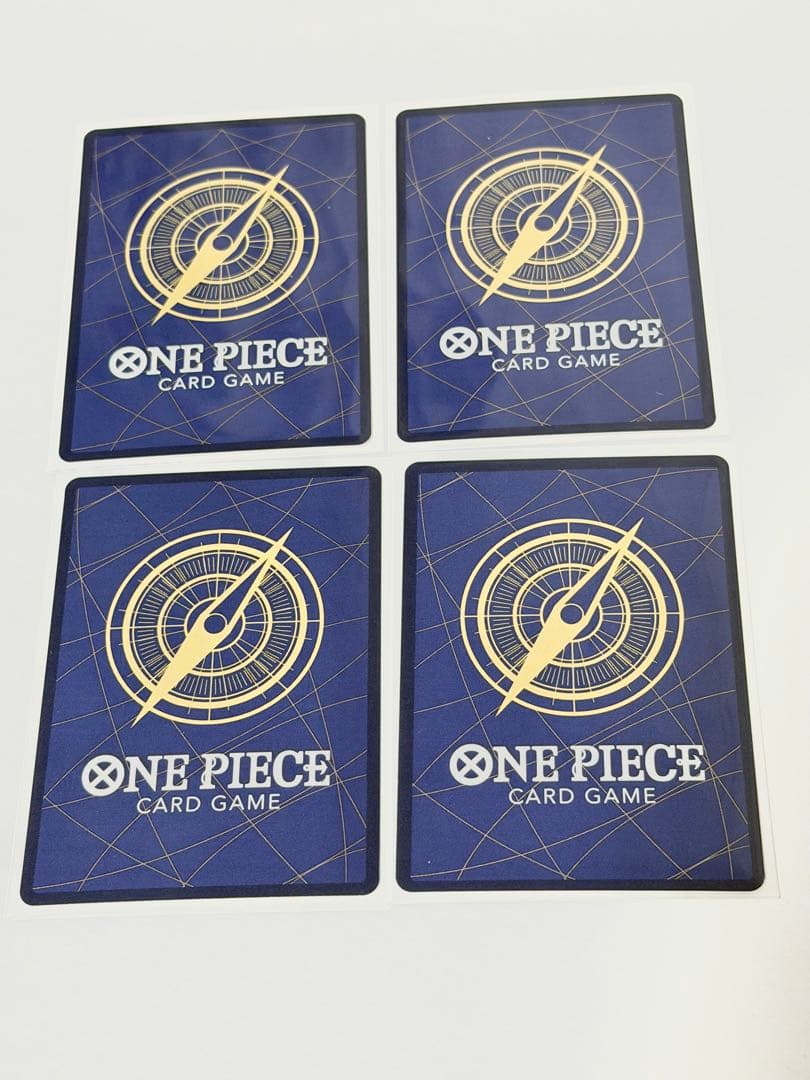 ワンピースカード モンキー・D・ルフィ P-075 プロモ 4枚セット