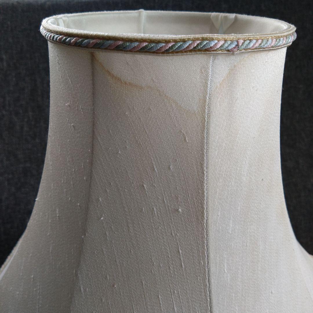 【AYNSLEY】 シェードランプ、花瓶、ハンドベル 3点セット お買得価格