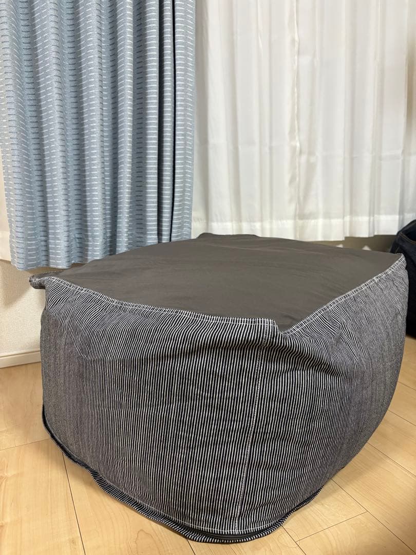 <無印良品> 体にフィットするソファ　綿デニム　ヒッコリー　セット