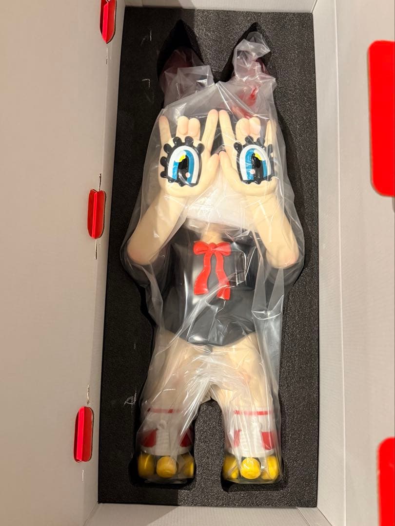 GRAPE BRAIN メガトン！にぎるちゃん ソフビ フィギュア - メルカリ