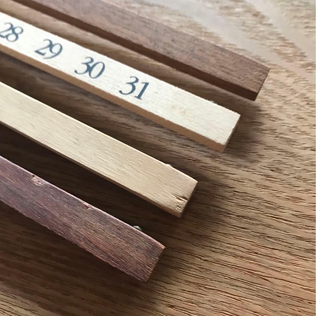 DANESE ダネーゼ 木製万年カレンダー Calendario Bilanci