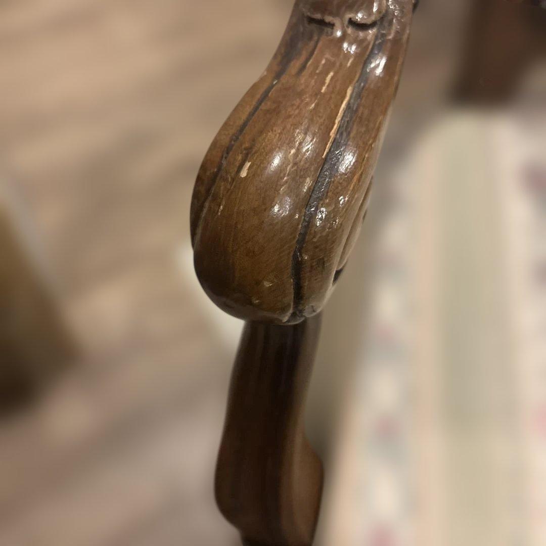 ロココ調　 イタリア　クラシック　猫脚　２人掛けソファ　アームチェア　ラブソファ