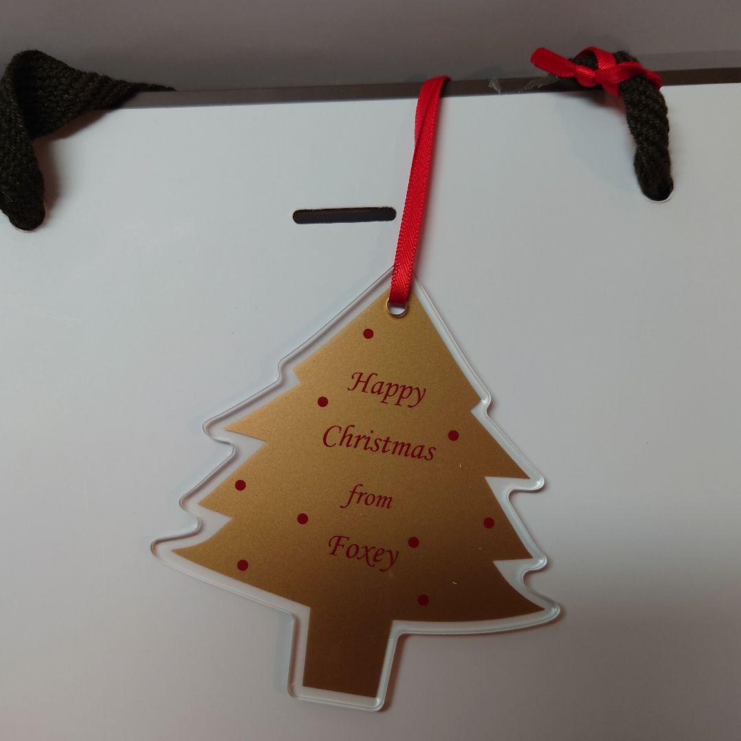 お値下げ　FOXEY　クリスマスノベルティー3点