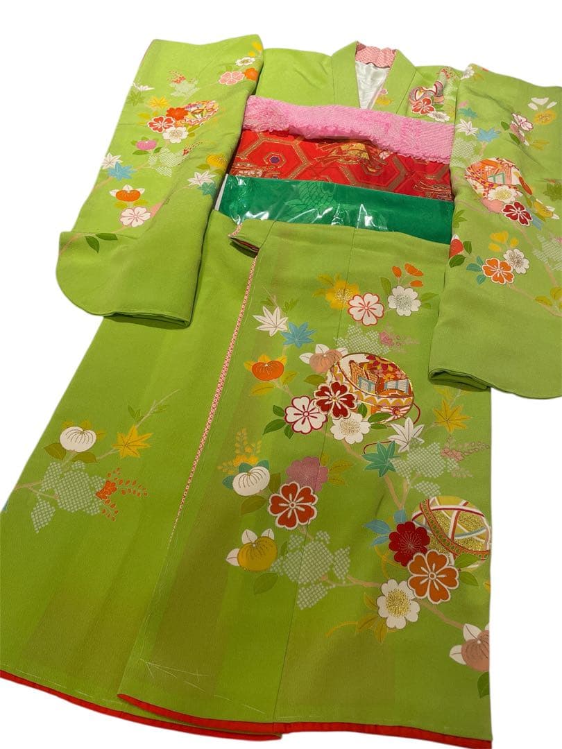 千總　【新品】　七五三　祝い着　着物　フルセット　百貨店　チソウ