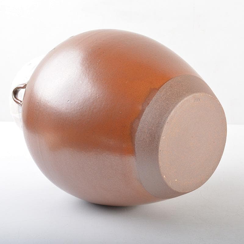 丹波焼 信水窯 市野克明 飾壷 口覆・飾紐付 共箱 M R5667C - メルカリ