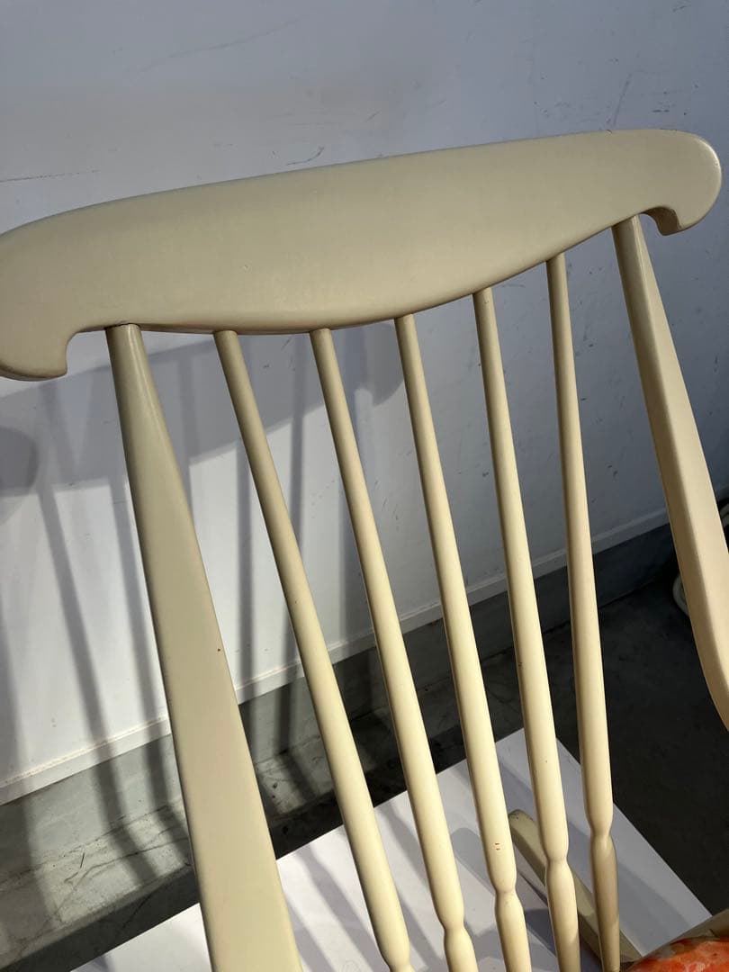 オールド、鳥取家具、ロッキングチェア、昭和レトロ、和モダン、キツツキ、日進木工、