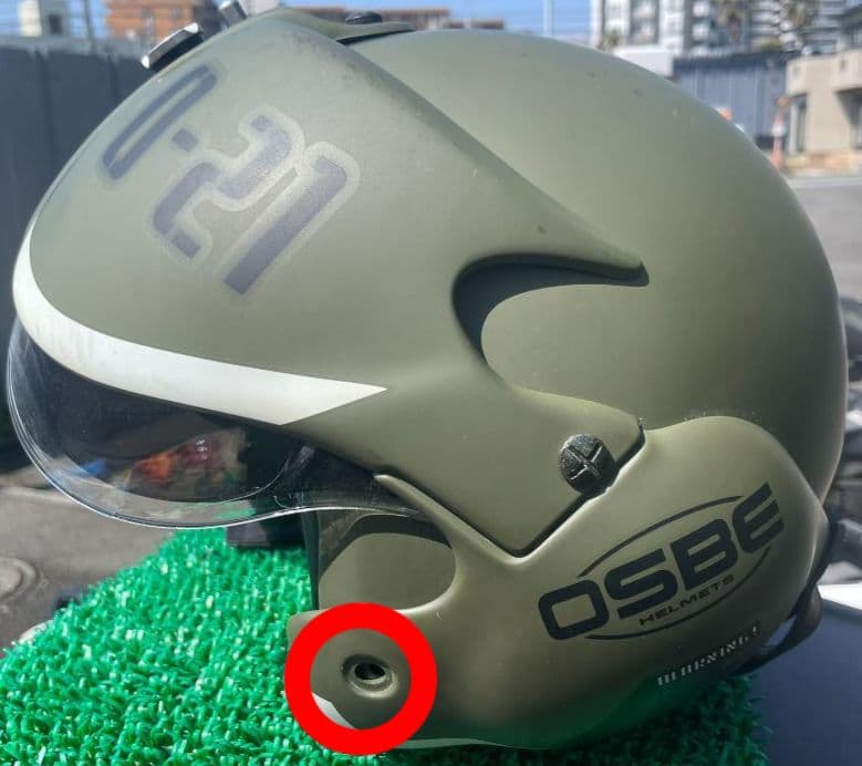 オズベ パイロットヘルメット (OSBE) XLサイズ - メルカリ