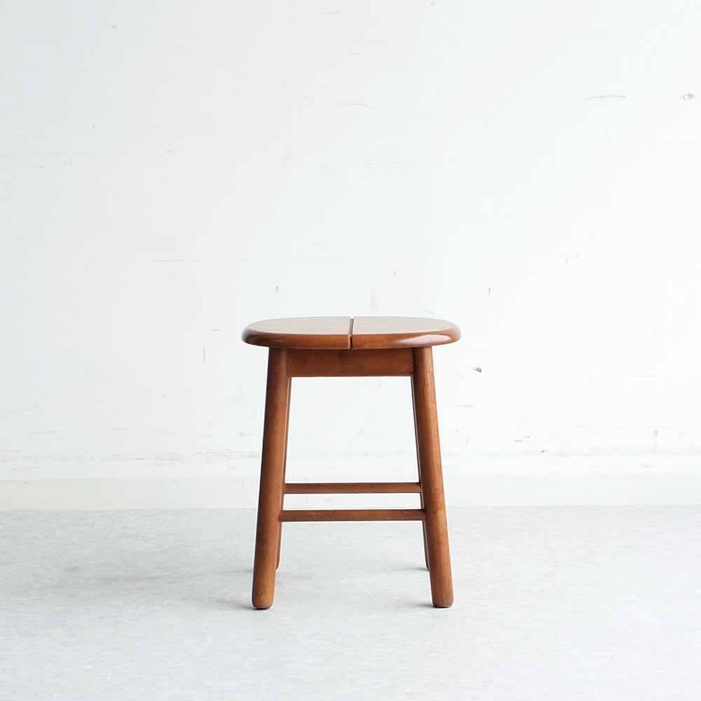 90s カリモク/karimoku スツール B 丸椅子 ZR24447