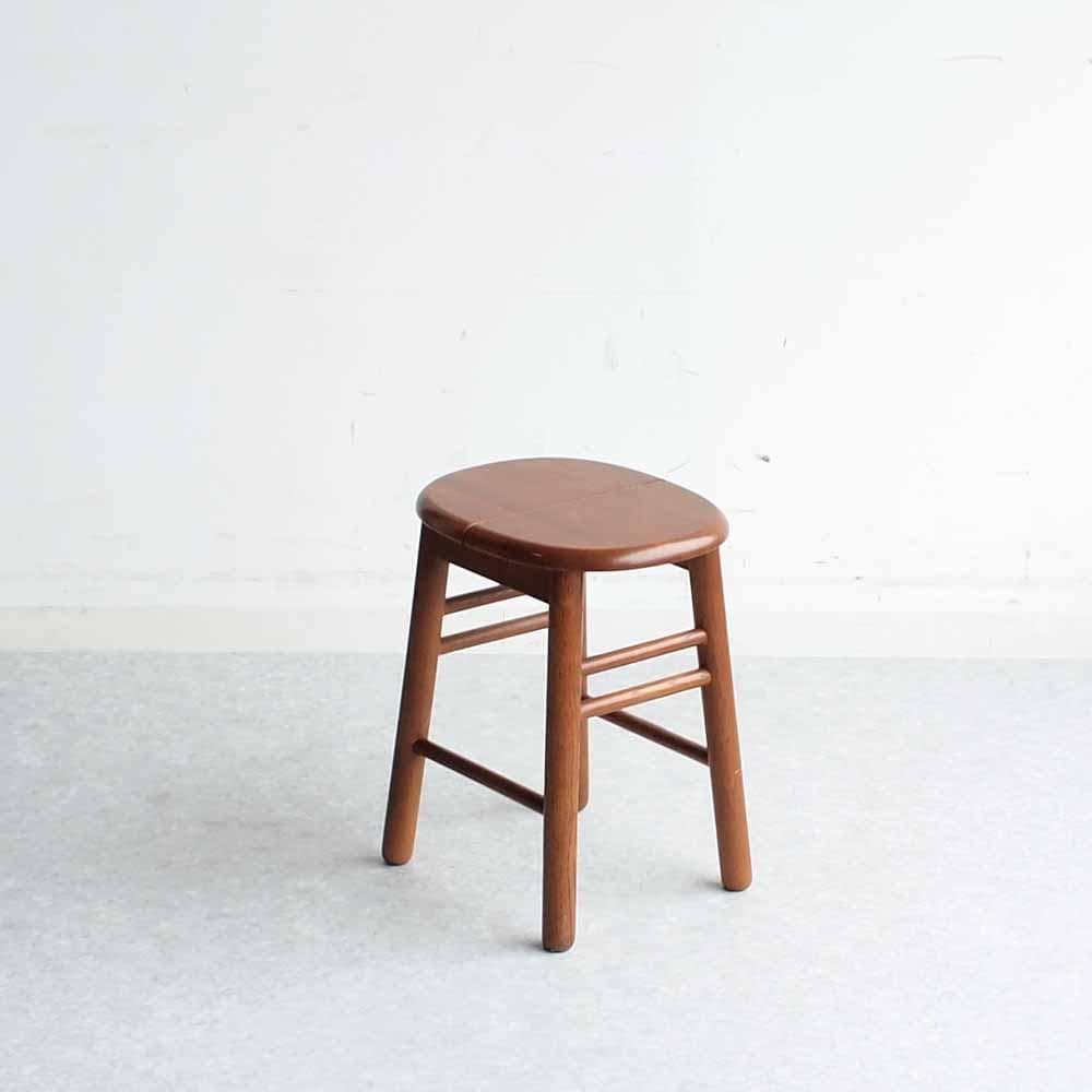 90s カリモク/karimoku スツール B 丸椅子 ZR24447