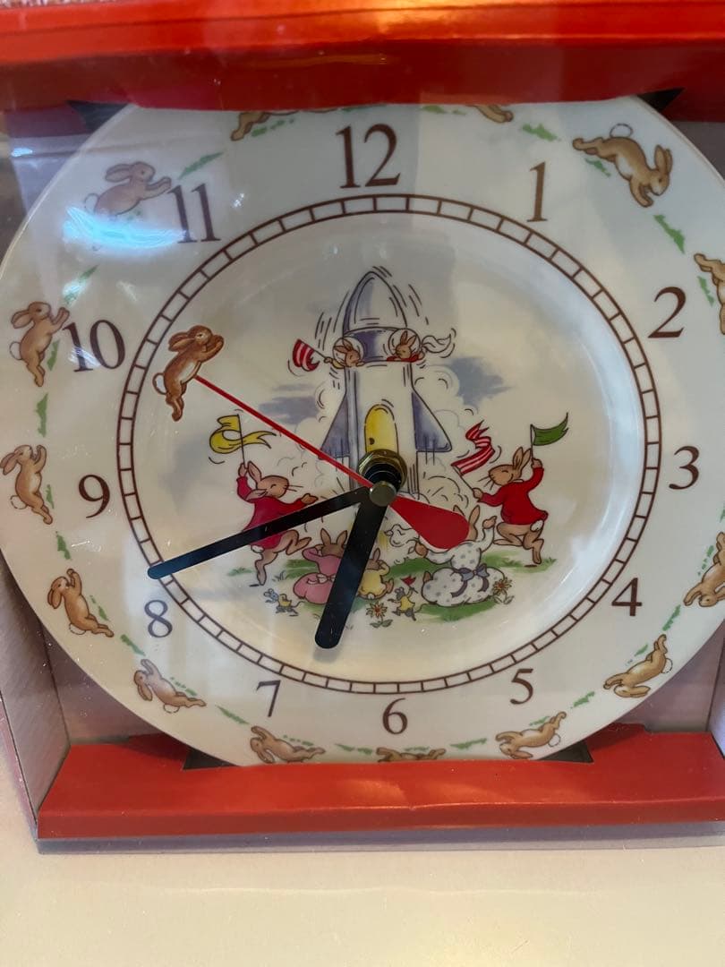 【新品未使用・箱あり】ロイヤル・ドルトン バニキンズ ナーサリークロック