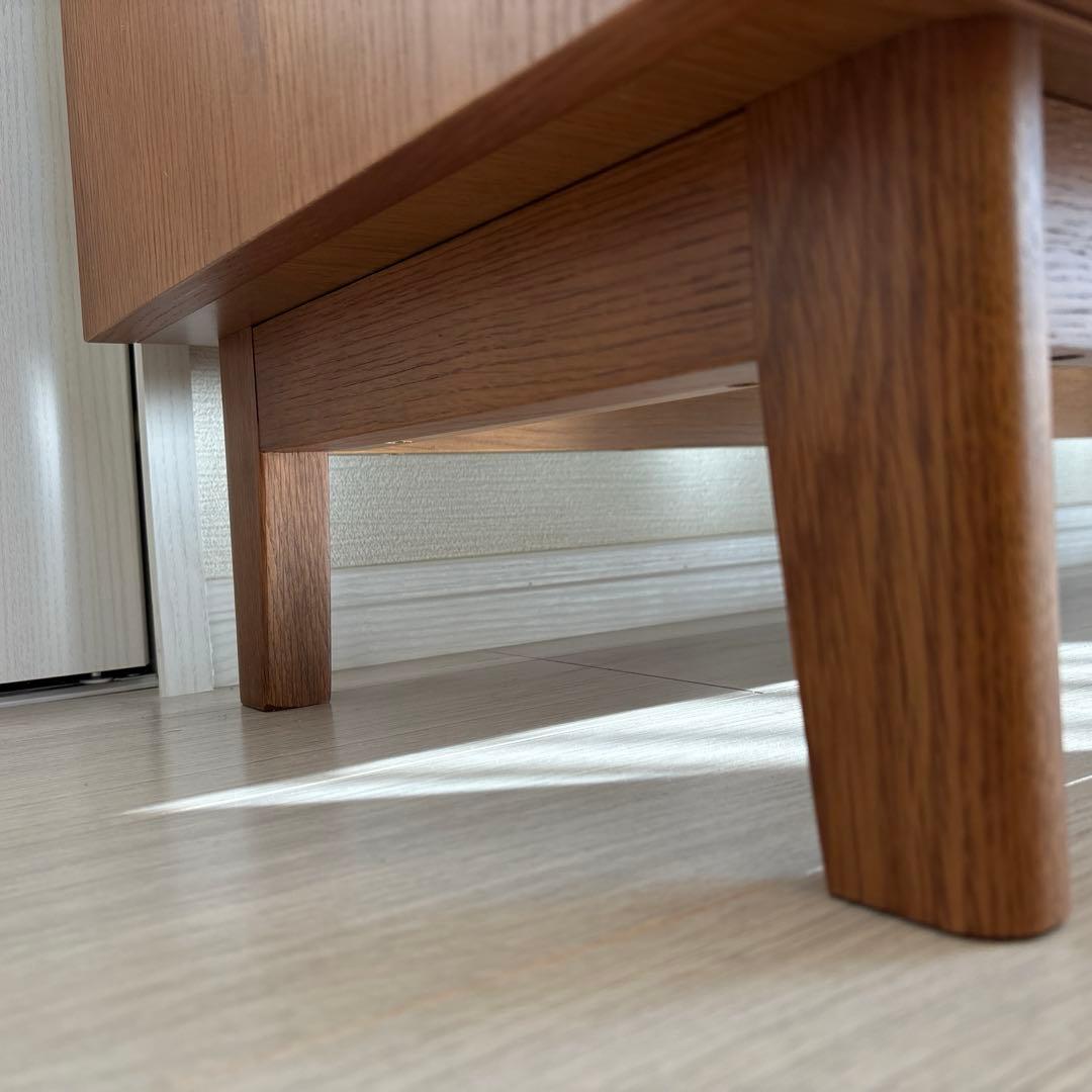 ウニコ　unico キルプ　木製 テレビ台 W150 引き出し付　テレビボード