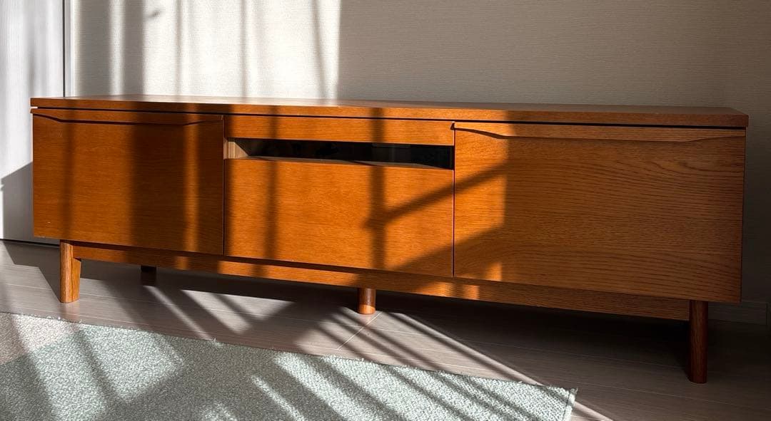 ウニコ　unico キルプ　木製 テレビ台 W150 引き出し付　テレビボード