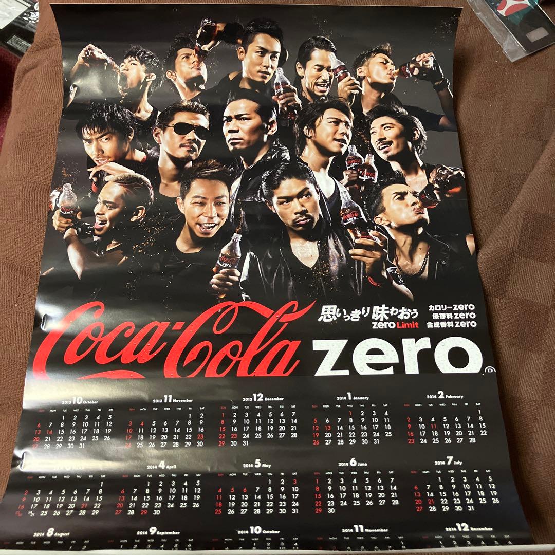 EXILE コカコーラゼロ クリアファイル ポスター - メルカリ