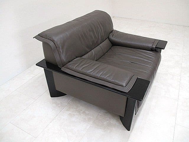 アサヒ ビガー 本革ソファ　1人掛けソファ　シングルソファ　パーソナルチェア